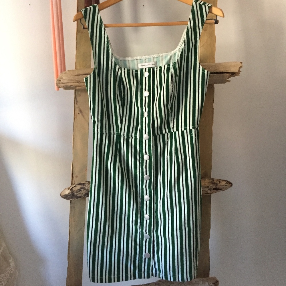 Urban Outfitters Corduroy Button-Down Mini Dress